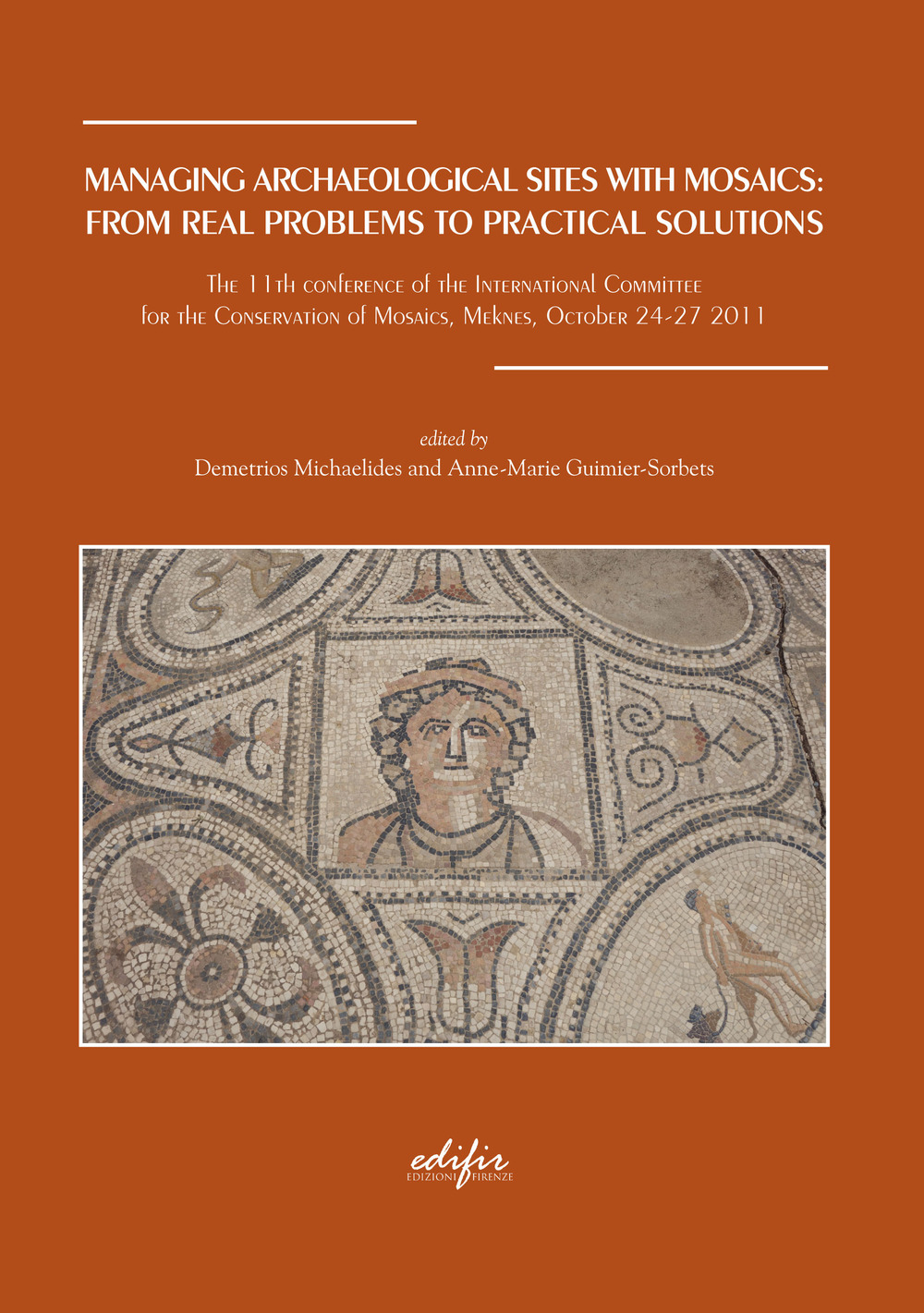 Managing archaelogical sites with mosaics: from real problems to practical solutions