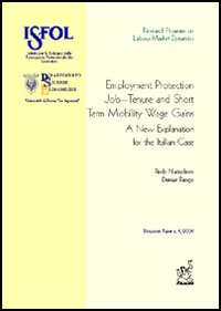 Employment protection, job-tenure and short term mobility wages gains: a new explanation for the italian case