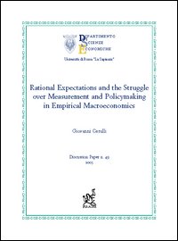 Rational expectations and the struggle over measurement and policymaking in empirical macroeconomics