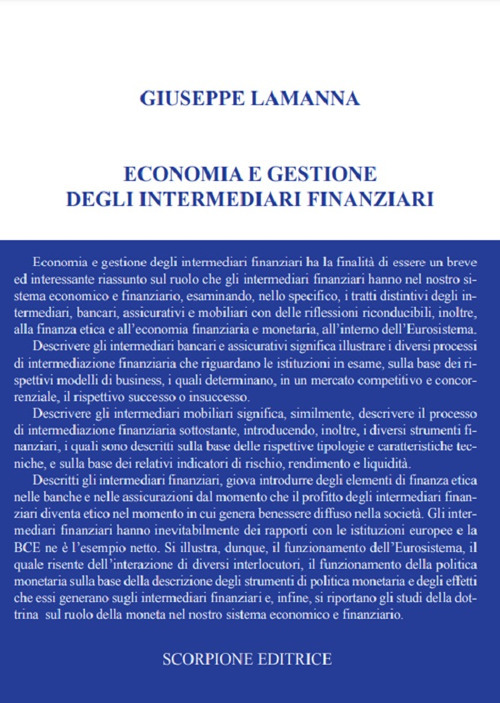 Economia e gestione degli intermediari finanziari