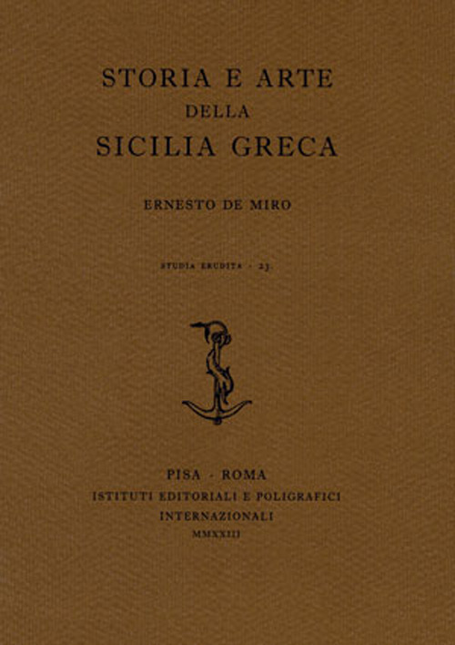 Storia e arte della Sicilia greca