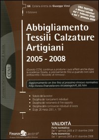 Abbigliamento tessili calzature artigiani 2005-2008