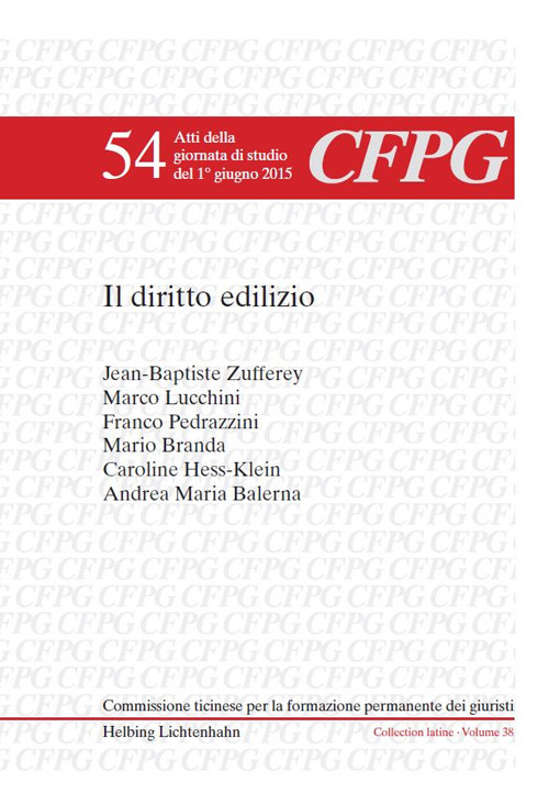 Il diritto edilizio. Ediz. italiana e francese