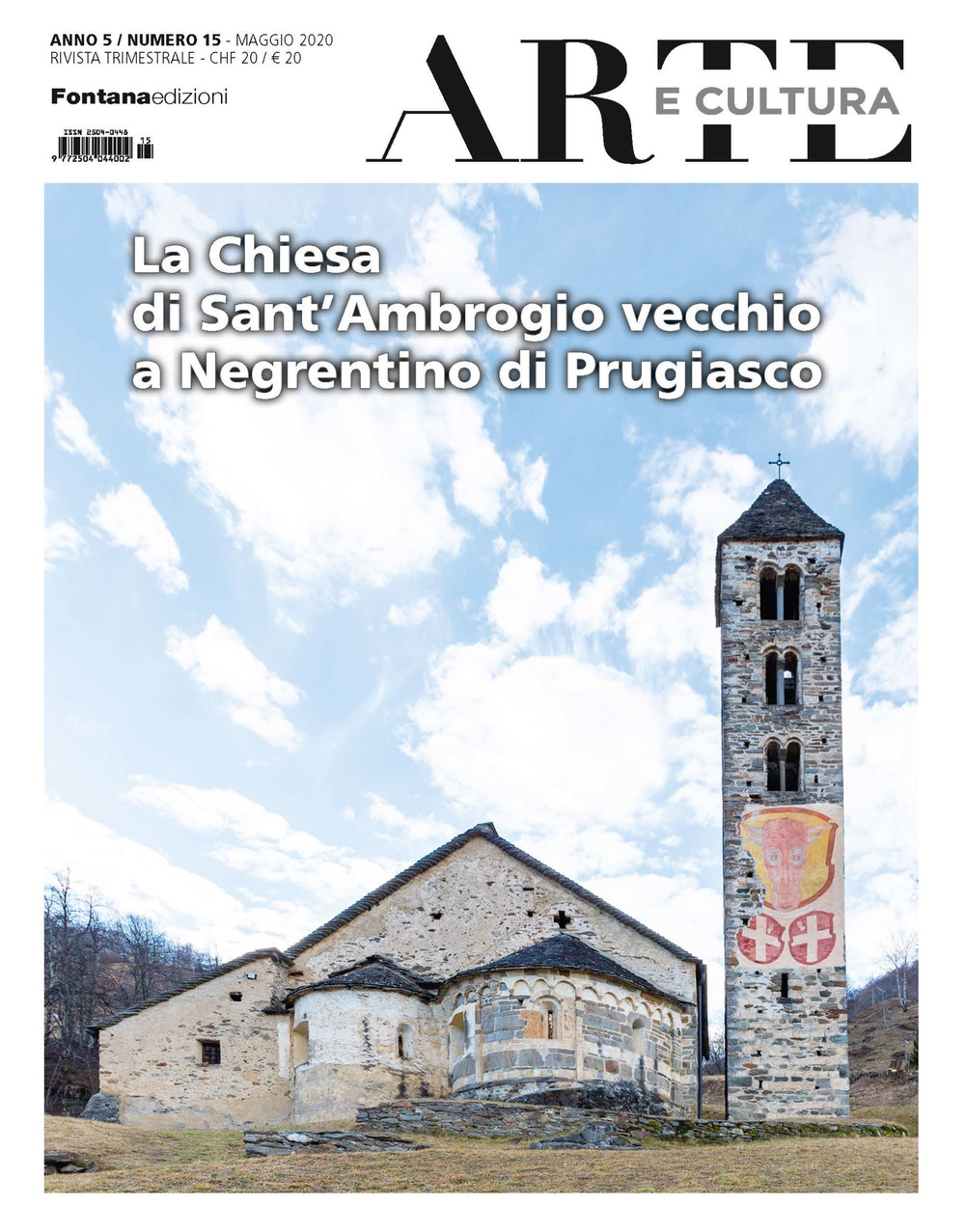 Arte e cultura (2020). Vol. 15: La chiesa di Sant'Ambrogio vecchio a Negrentino di Prugiasco