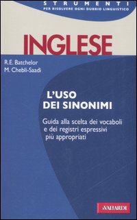 Inglese. L'uso dei sinonimi