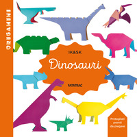 Copertina DINOSAURI. ORIGAMINI. EDIZ. A COLORI 