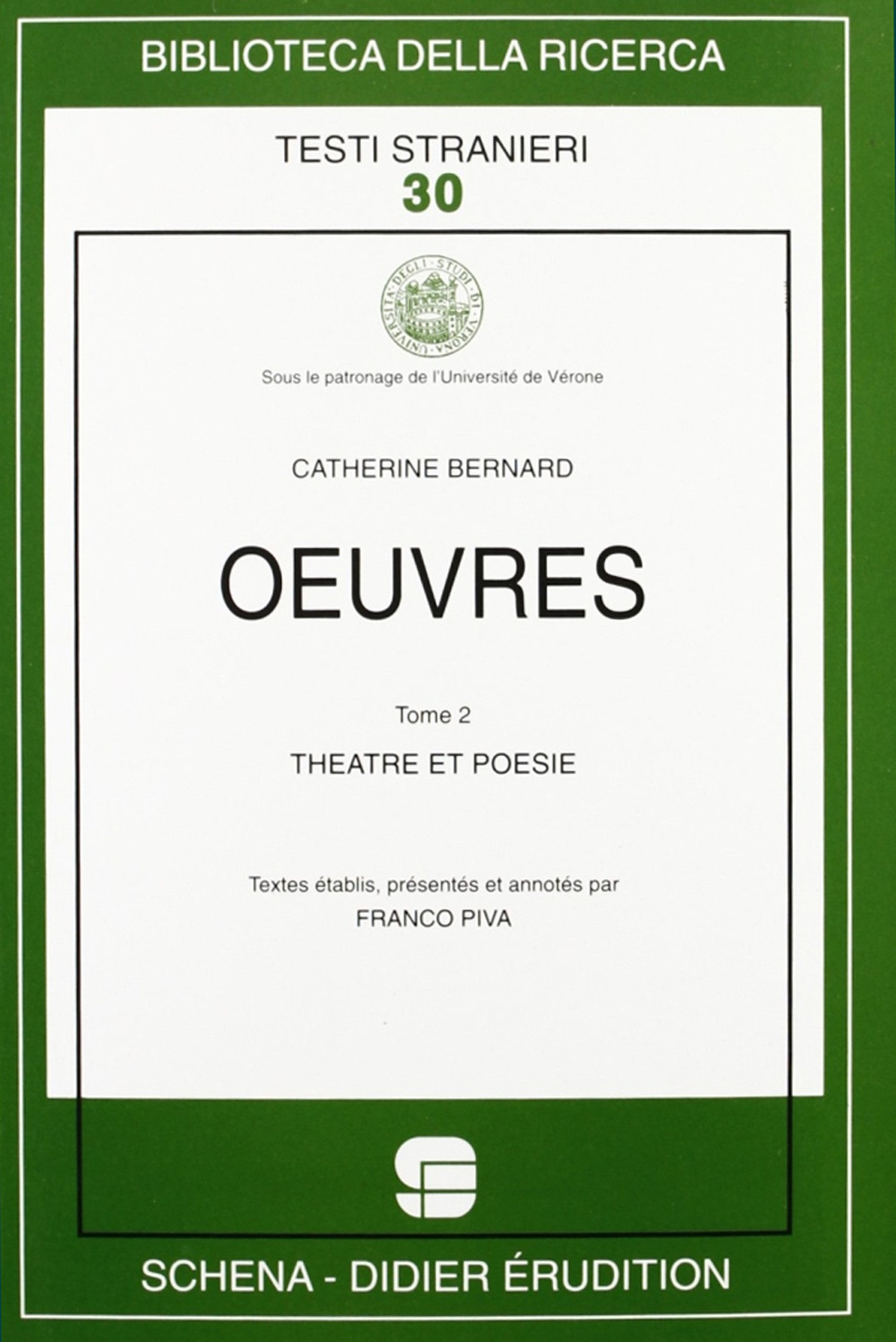 Oeuvres. Vol. 2: Théâtre et poésie