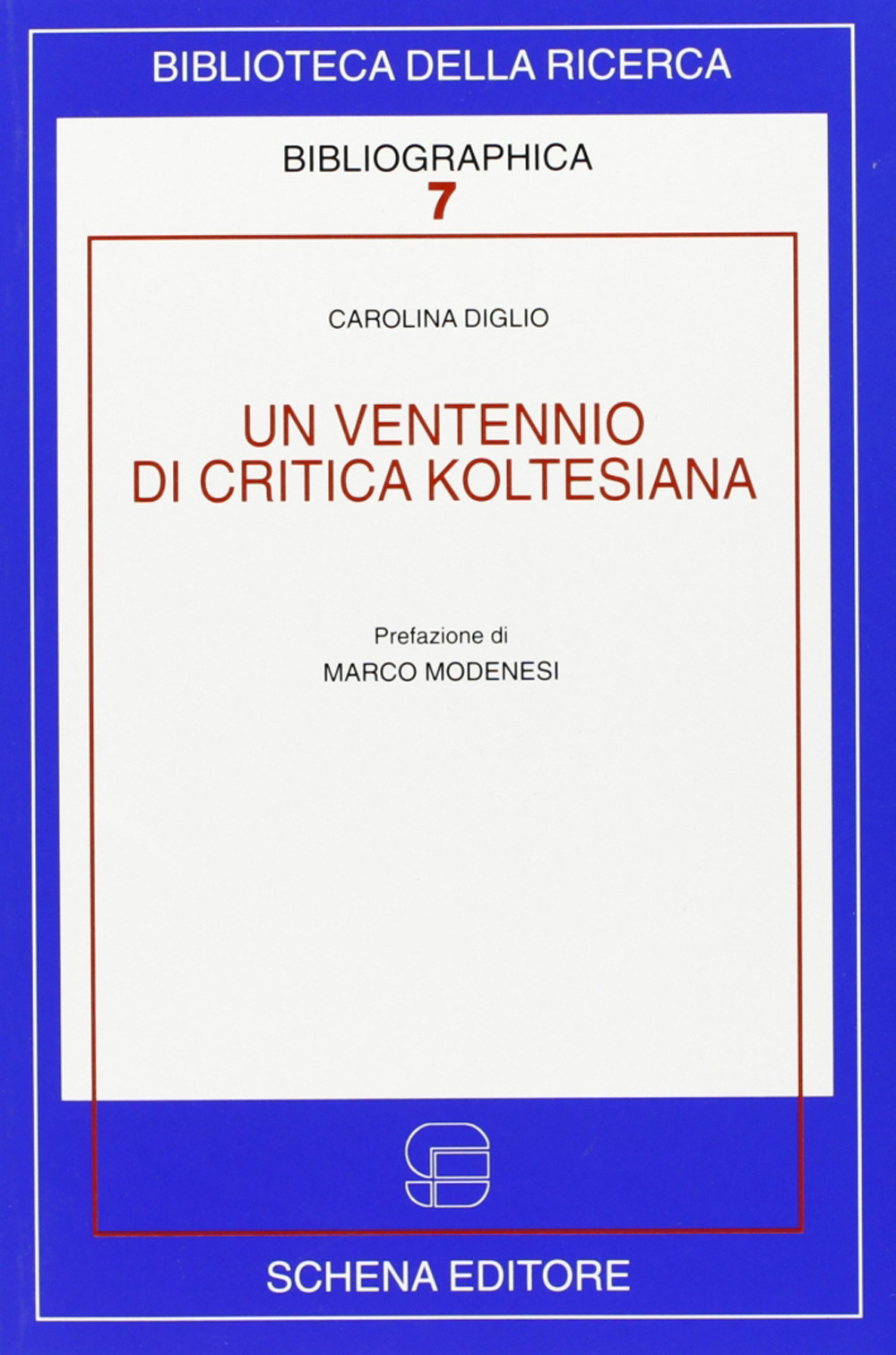 Un ventennio di critica koltesiana. Ediz. italiana e francese