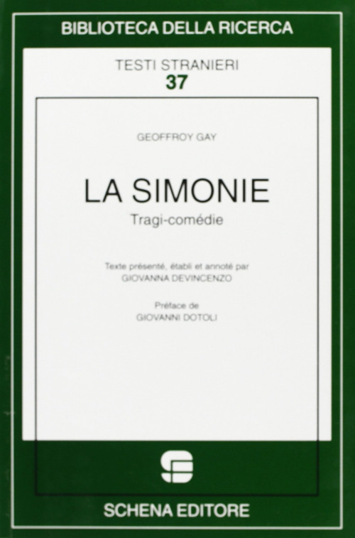 La simonie. Tragi-comédie