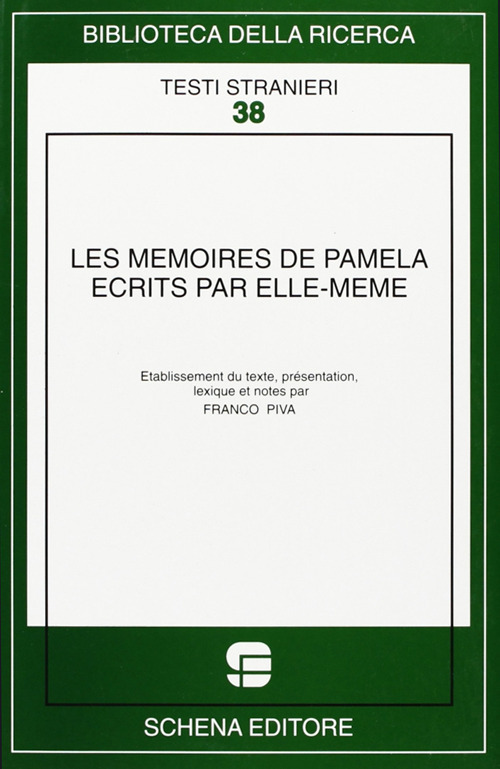 Les memoires de Pamela ecrits par elle-meme