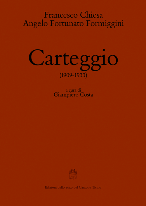 Carteggio (1909-1933)