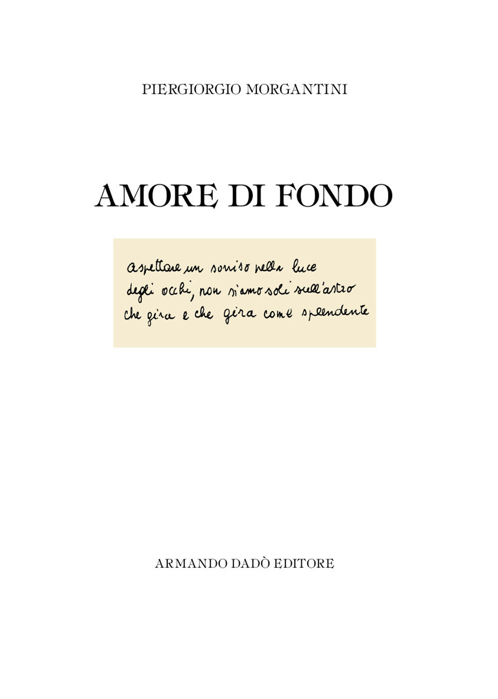 Amore di fondo