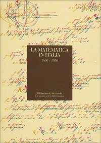 La matematica in Italia (1800-1950)