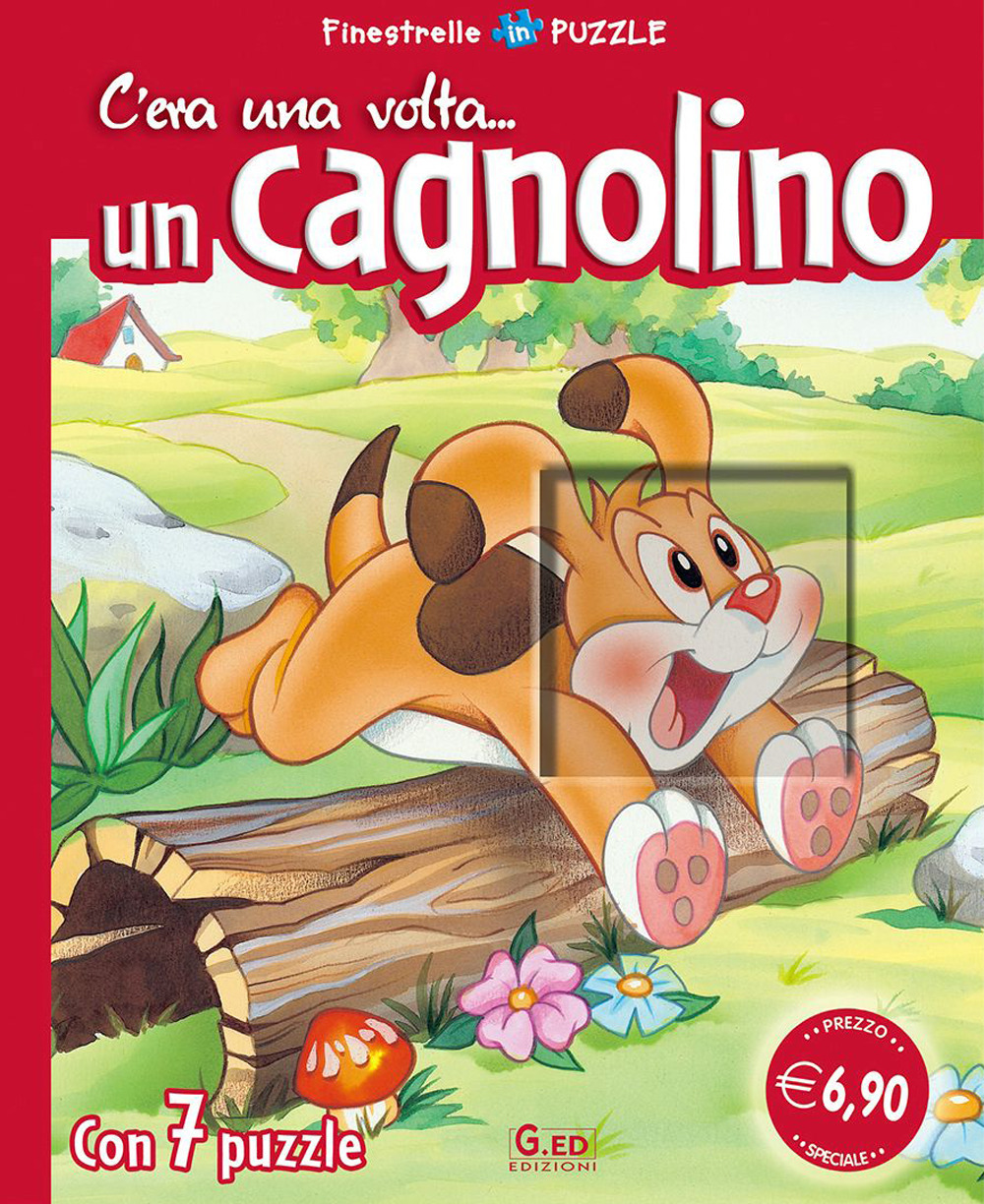 C'era una volta... un cagnolino. Libro puzzle. Ediz. illustrata