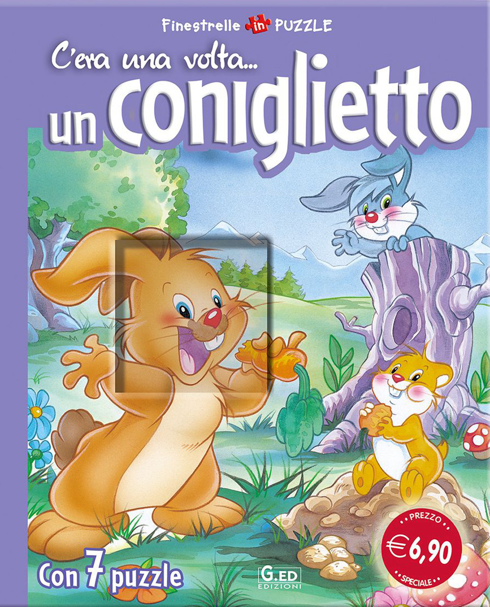 C'era una volta... un coniglietto. Libro puzzle. Ediz. illustrata