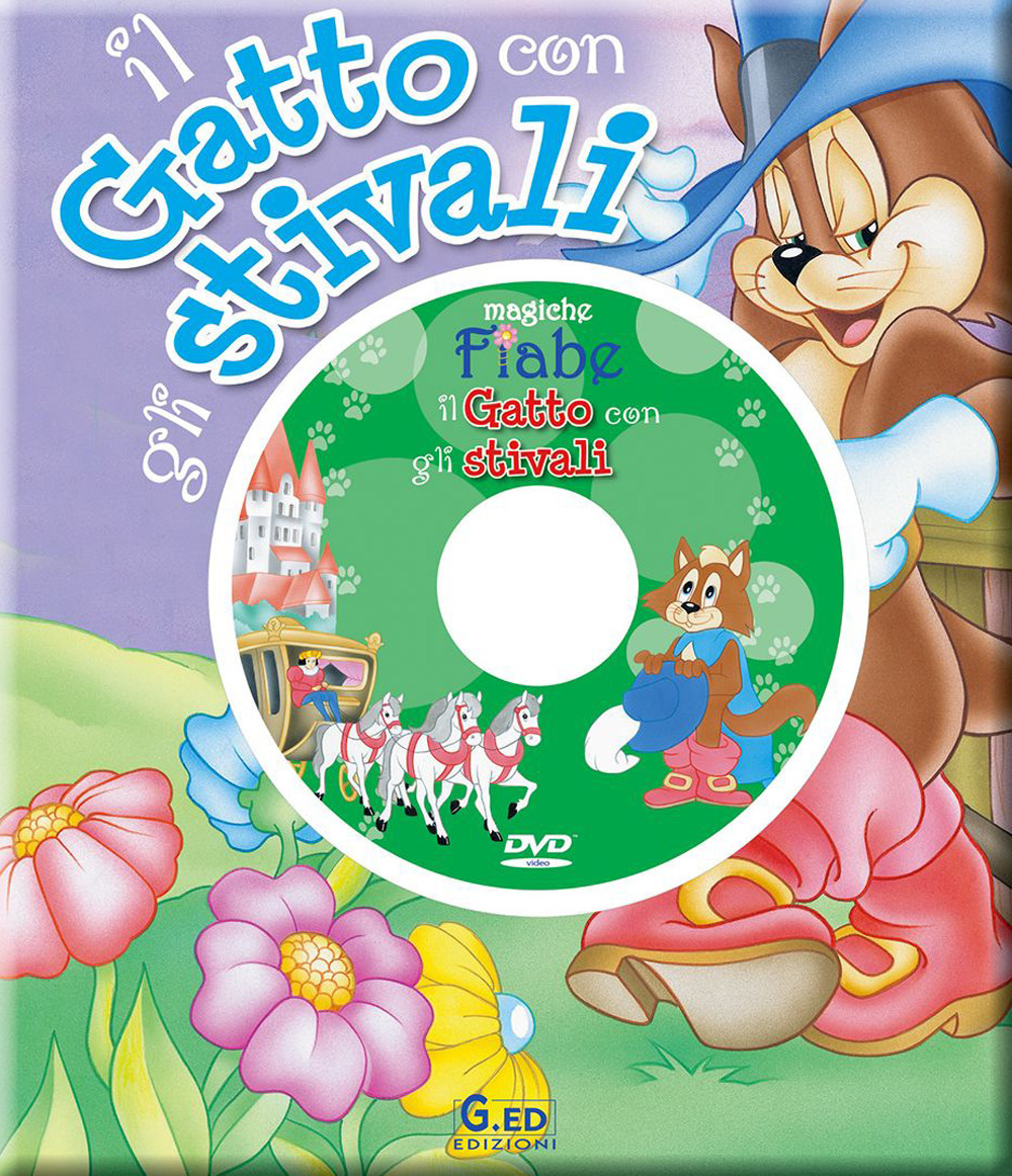 Il gatto con gli stivali. Ediz. illustrata. Con DVD