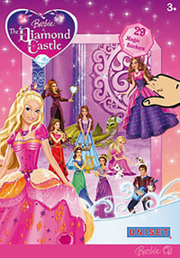 Barbie e il castello di diamanti. Con adesivi. Ediz. illustrata