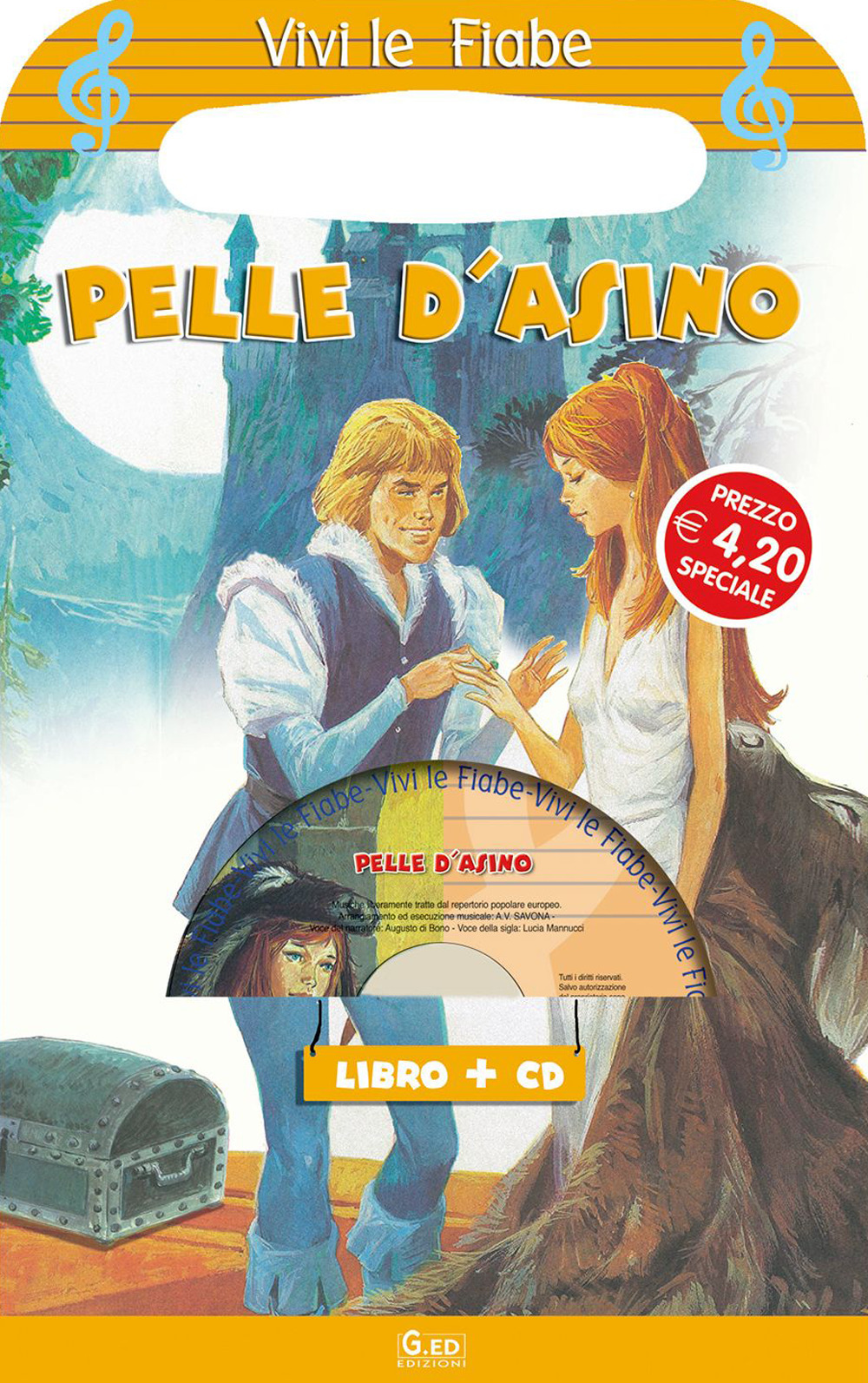 Pelle d'asino. Ediz. illustrata. Con CD-ROM