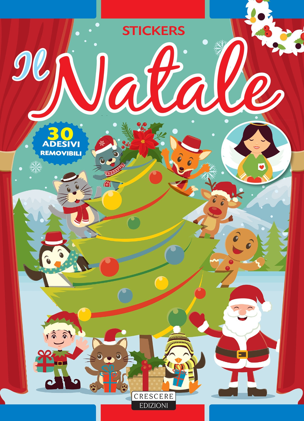 Il Natale. Con 30 adesivi removibili. Ediz. illustrata