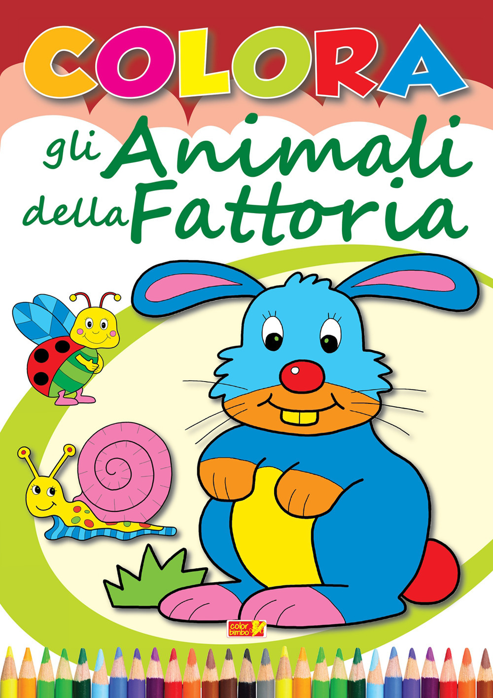 Colora gli animali della fattoria