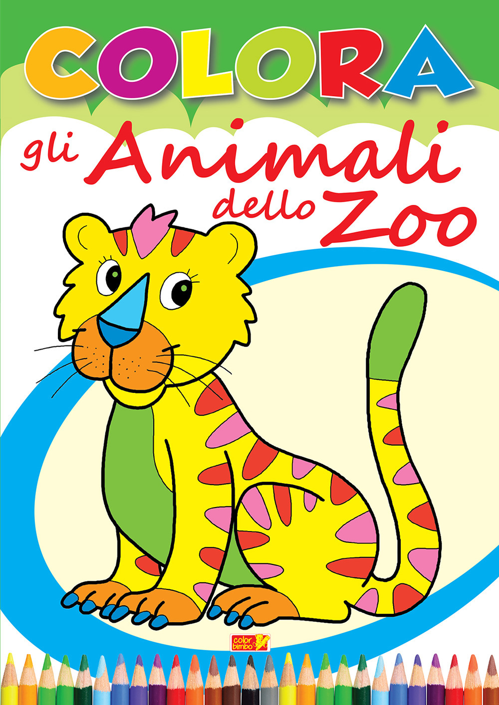 Colora gli animali dello zoo. Ediz. illustrata