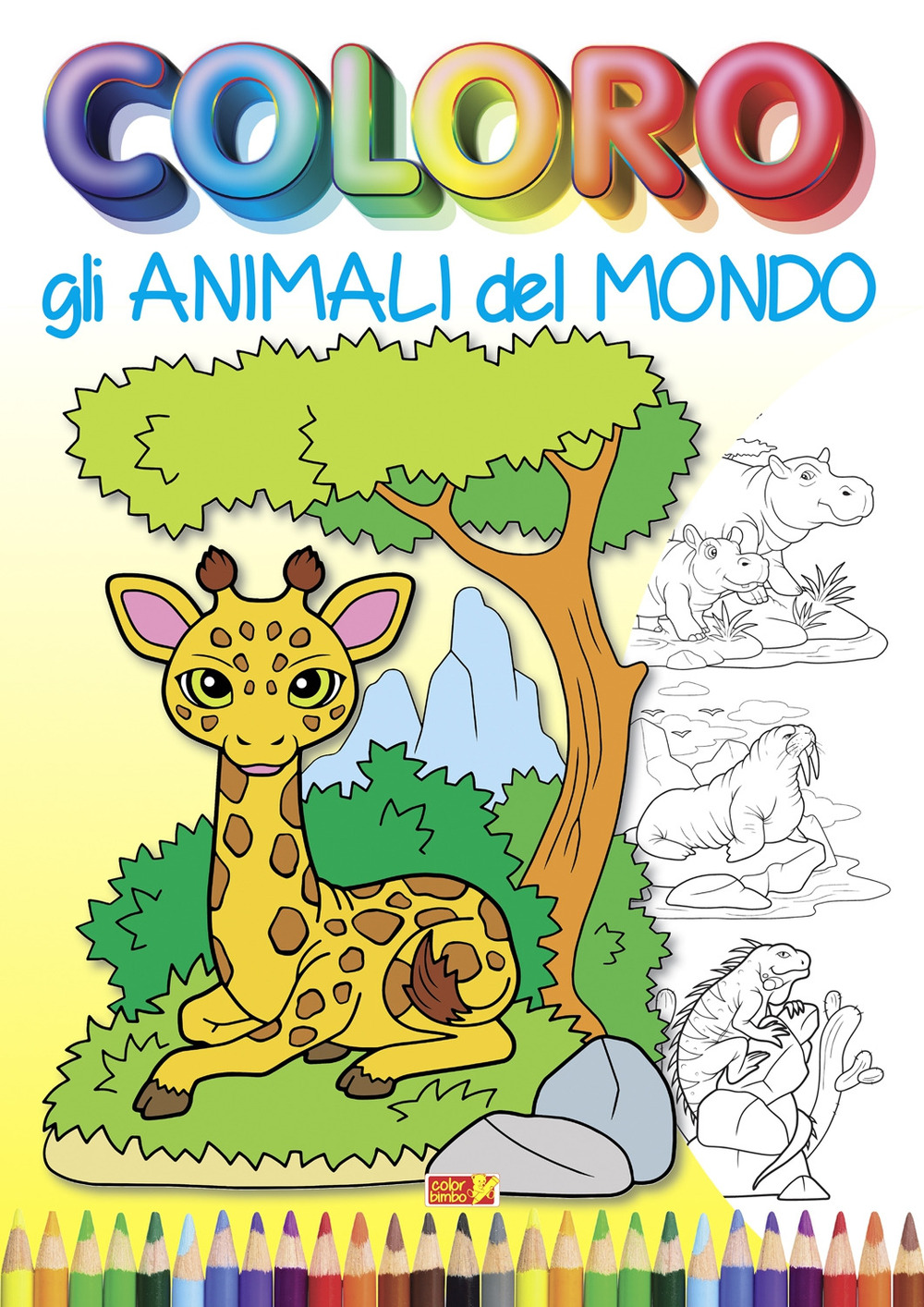 Coloro gli animali del mondo