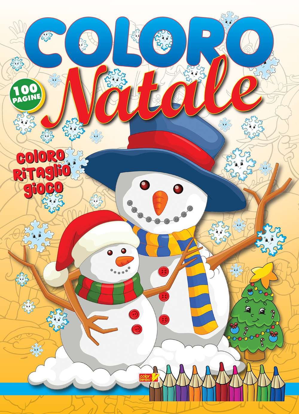 Coloro Natale. Coloro, ritaglio, gioco