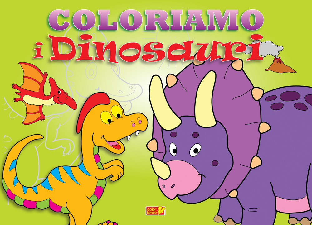 Coloriamo i dinosauri