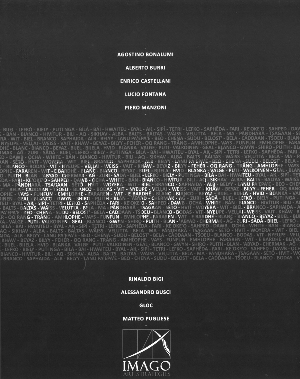 White. Catalogo della mostra (Lugano, 19 aprile-2 giugno 2018). Ediz. italiana e inglese