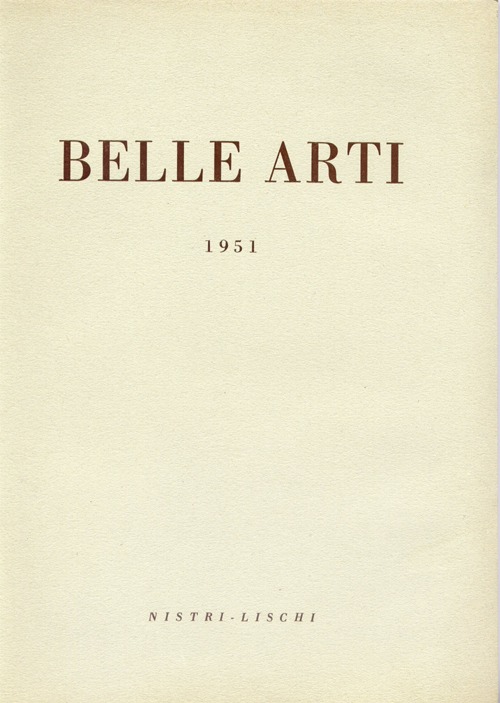 Belle arti 1951