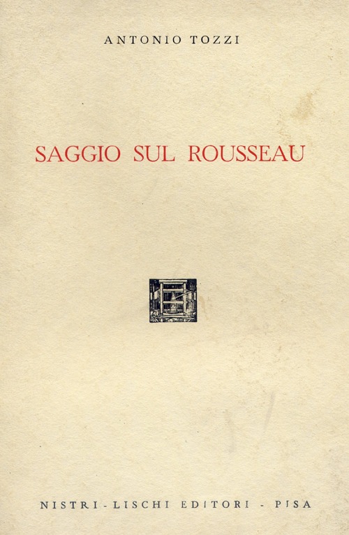 Saggio sul Rousseau