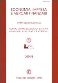 Economia, impresa e mercati finanziari. Rivista quadrimestrale (2008). Vol. 3