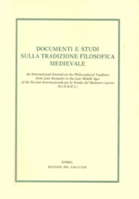 Documenti e studi sulla tradizione filosofica medievale (2019). Vol. 30