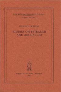 Studies on Petrarch and Boccaccio