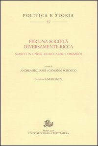 Per una società diversamente ricca. Scritti in onore di Riccardo Lombardi