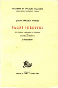 Pages Inédits