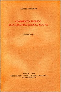 Commento storico alla seconda Scienza Nuova