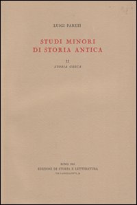 Studi minori di storia antica. Vol. 2: Storia greca