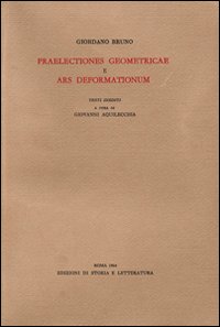 «Praelectiones geometricae»-«Ars deformationum»