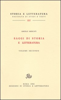 Saggi di storia e letteratura. Vol. 2