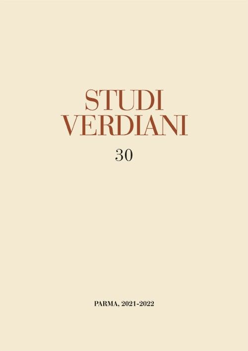 Studi verdiani. Vol. 30