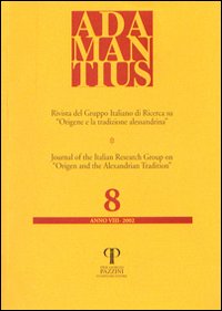 Adamantius. Notiziario del Gruppo italiano di ricerca su «Origene e la tradizione alessandrina». Vol. 8