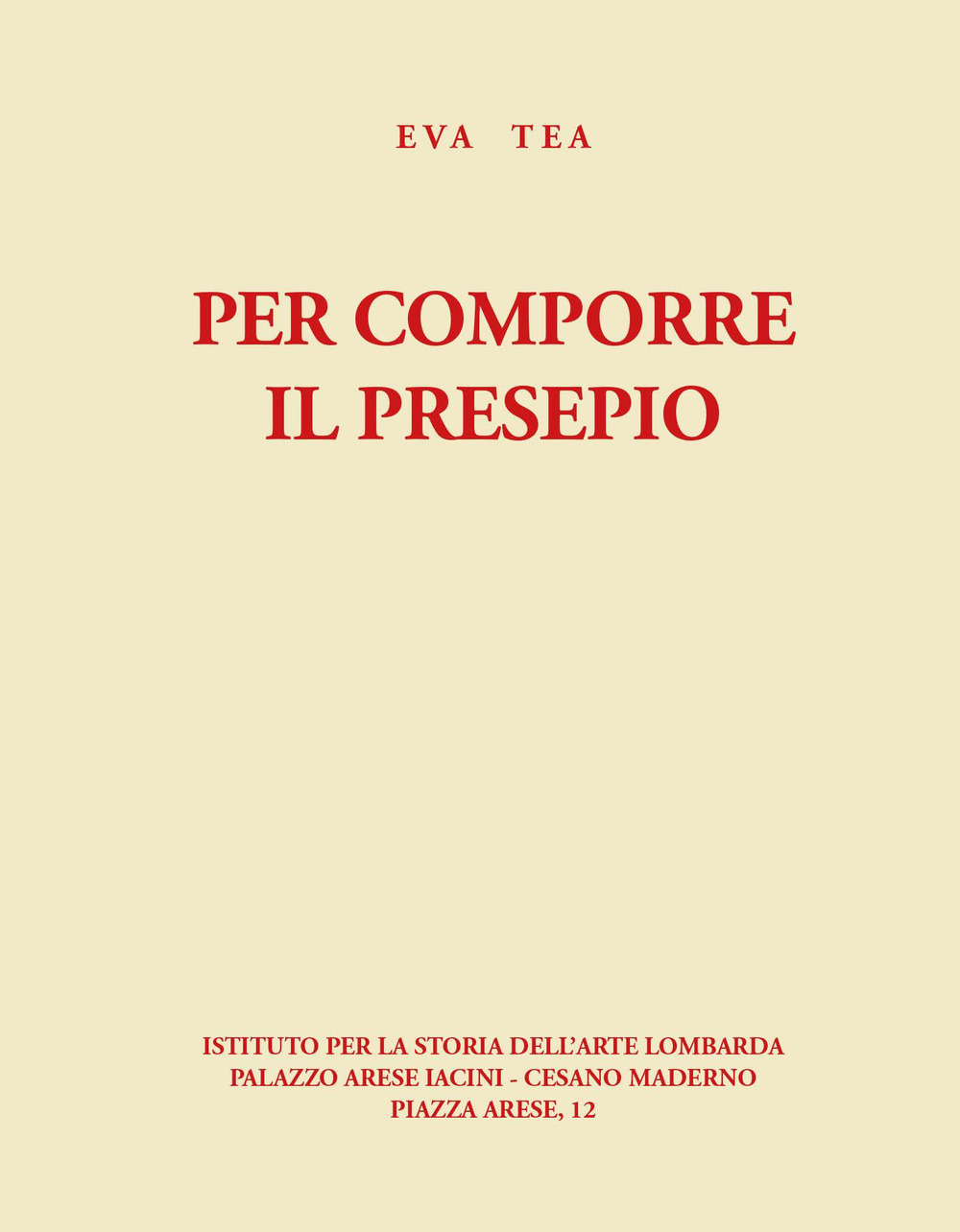 Guida per comporre il presepio