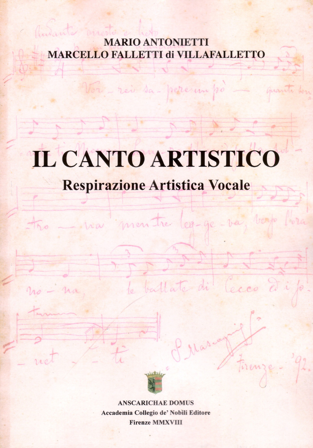 Il canto artistico. Respirazione artistica vocale