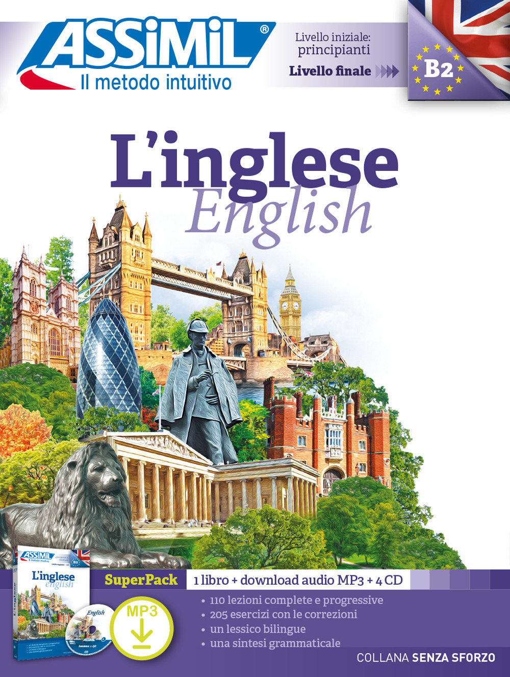 L'inglese. Con audio MP3. Con 4 CD-Audio