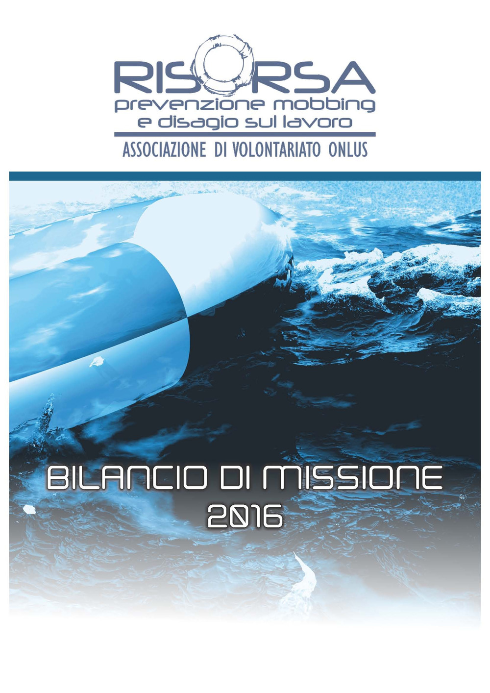 Bilancio di missione 2016