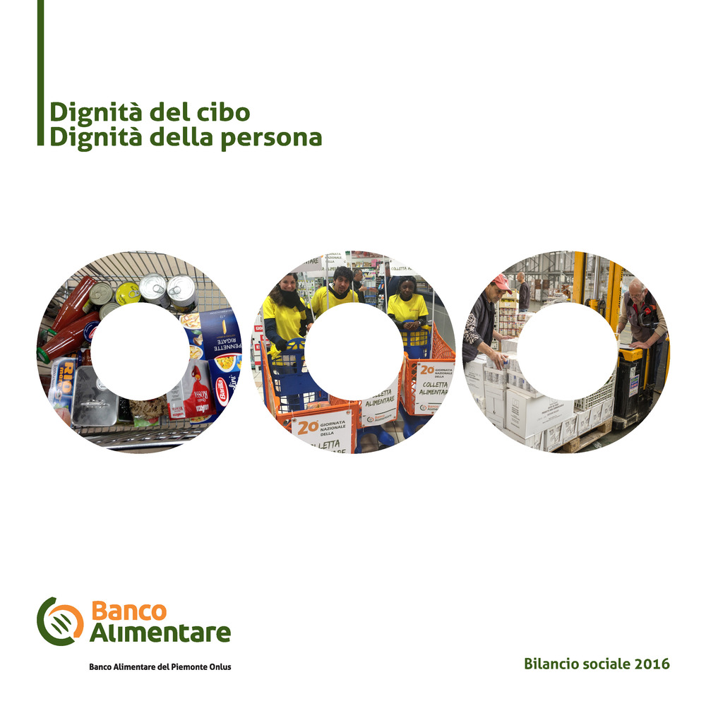 Dignità del cibo dignità della persona. Bilancio sociale 2016