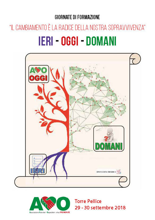 Ieri, oggi, domani. Il cambiamento è la radice della nostra sopravvivenza