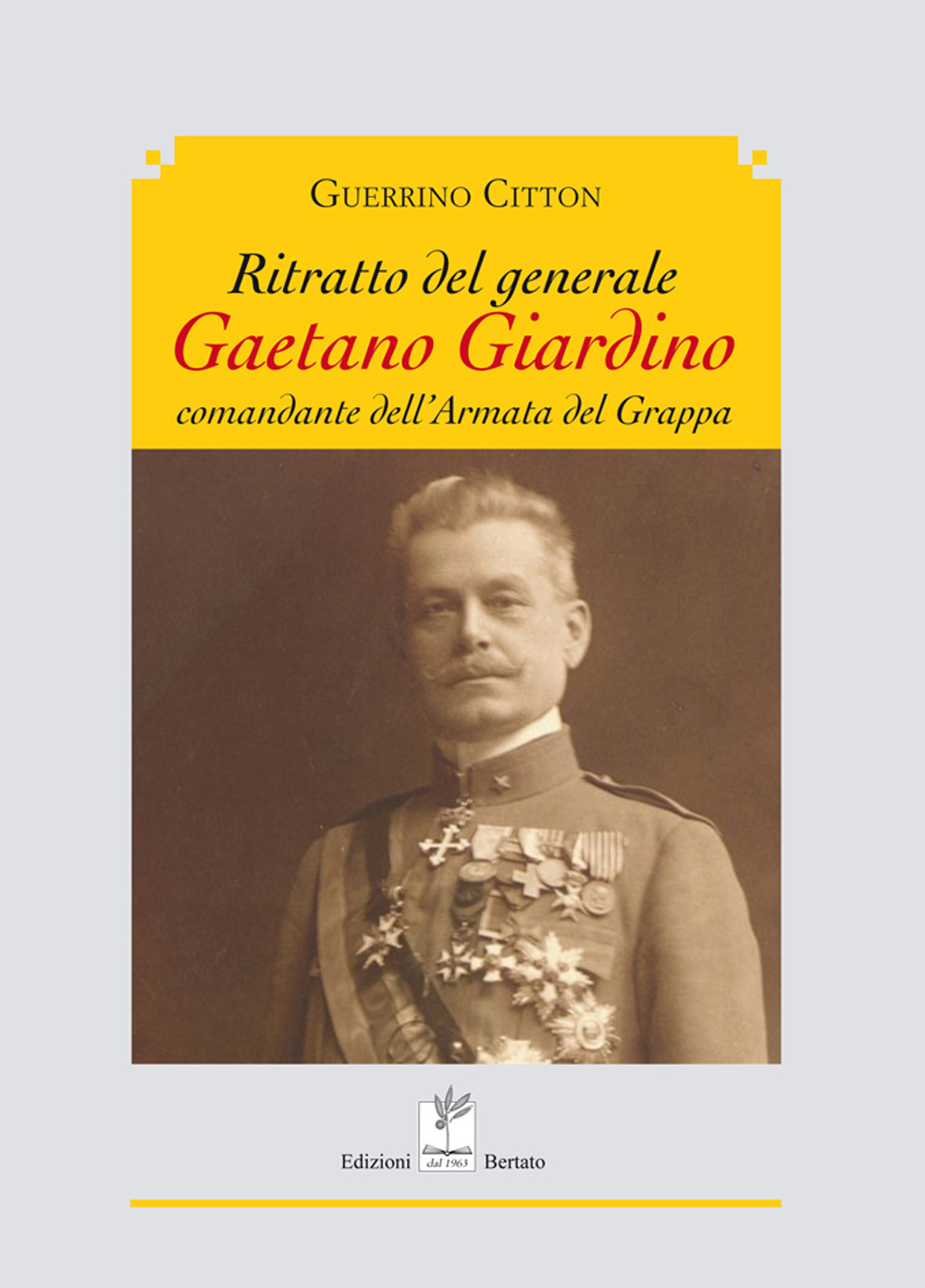 Ritratto del generale giardino comandante dell'armata del grappa