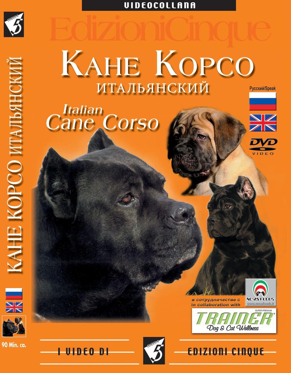Cane corso. Ediz. inglese e russa. DVD